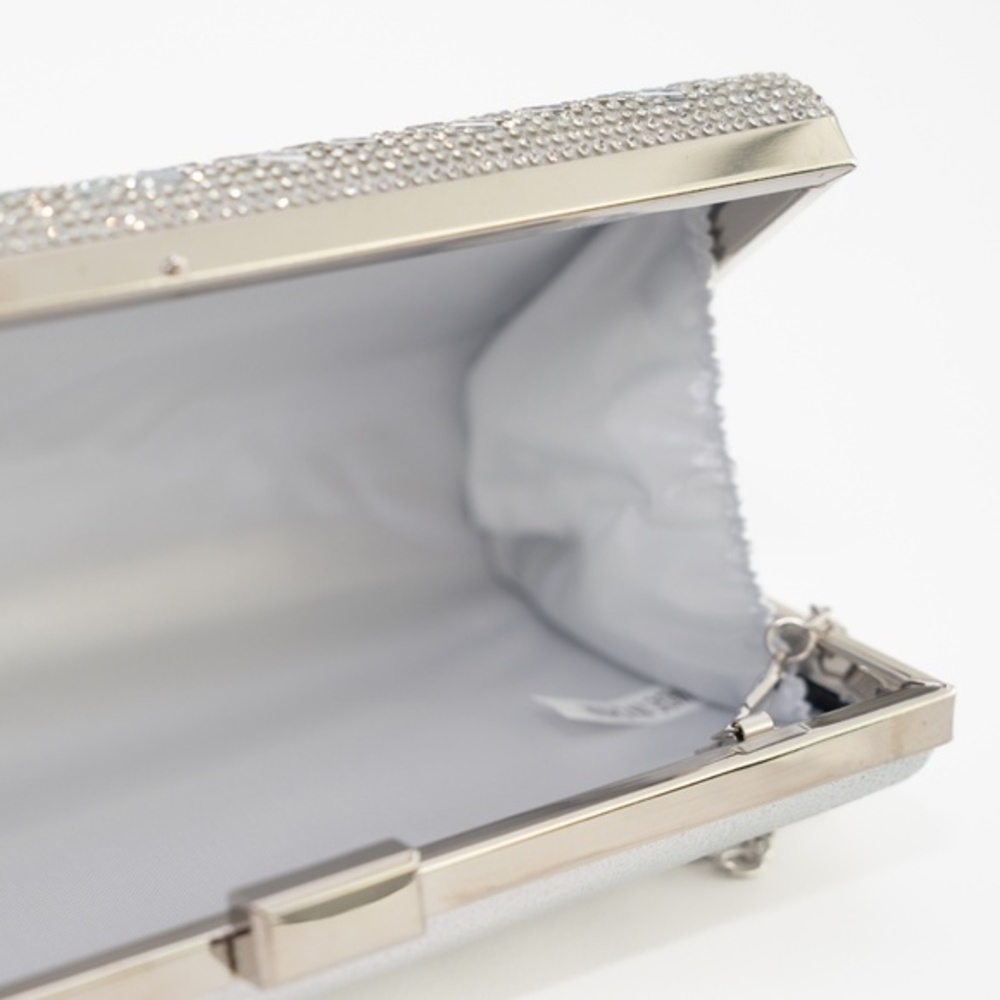 SILVER Rhinestone Evening Bag - Picture 10 of 10